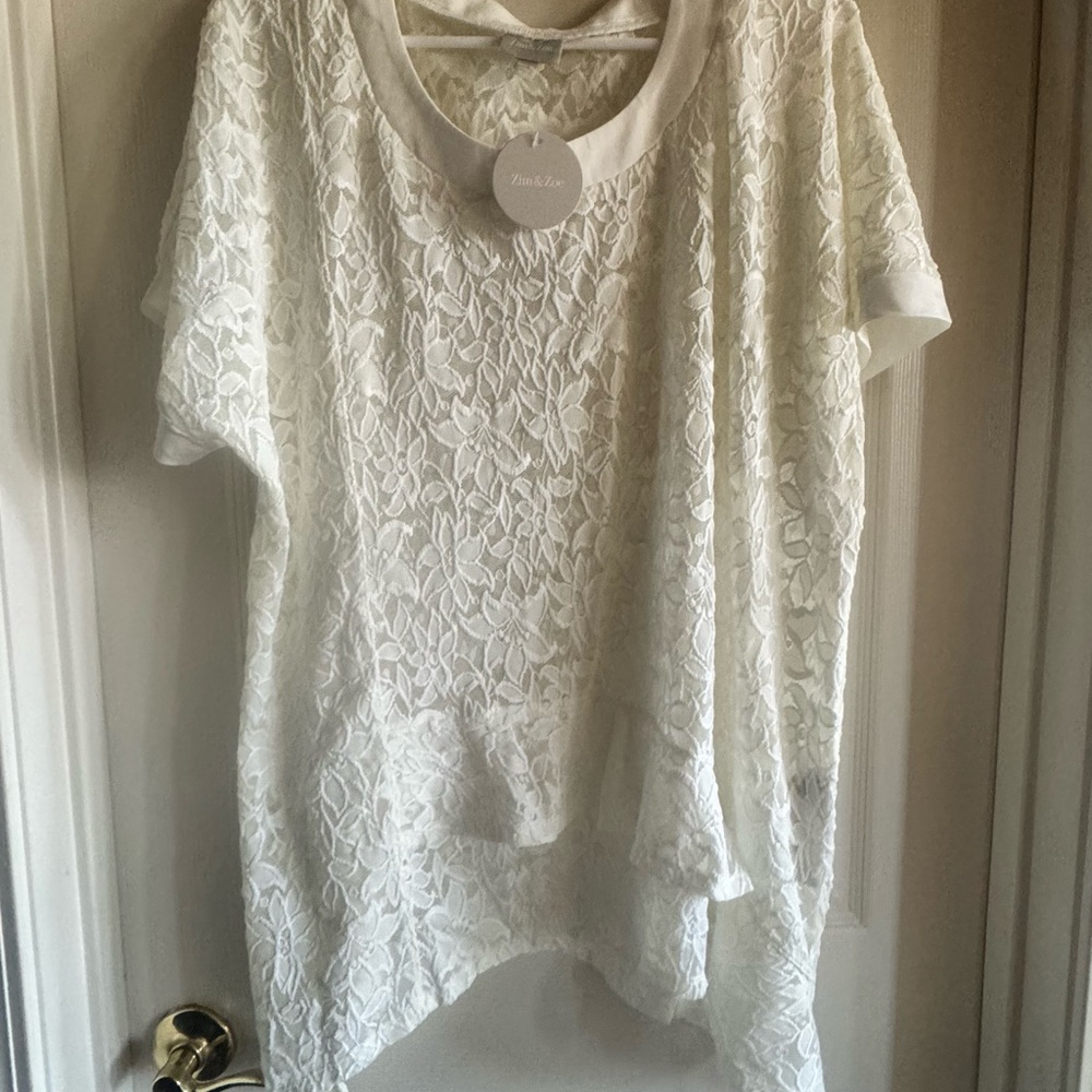 White Lace Top